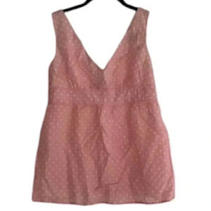 Vintage 90’s Lilly Pulitzer Tank Polka Dot Top size 0